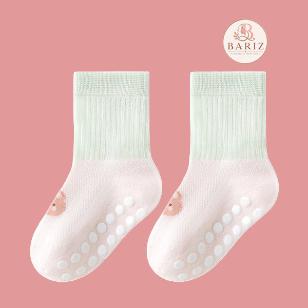 Little Steps Non-Slip Baby Socks | 0-5 Years (S/M/L)