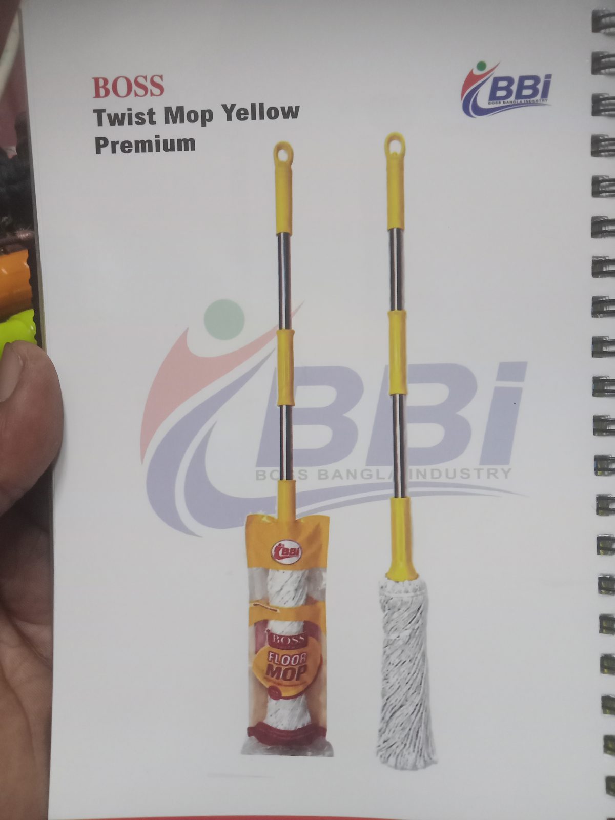 Boss Twist Mop Red Premium