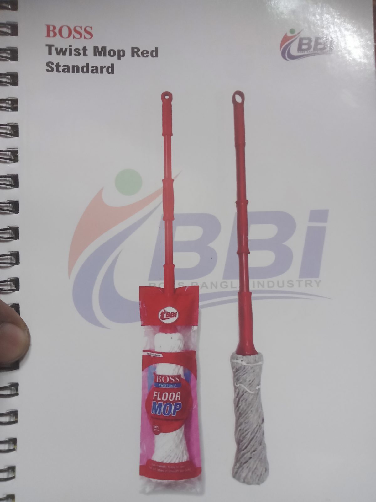 Boss Twist Mop Red standard